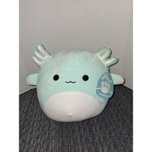 Squishmallows Anastasia 12" Easter Axolotl Squishmallow Kellytoy Plush RARE